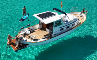 ⛵️Navega por la costa de Trenc y degusta comida típica🌮