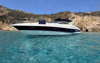 Explore Southern Sardinia aboard our Atlantis 47-50 from Cala Verde