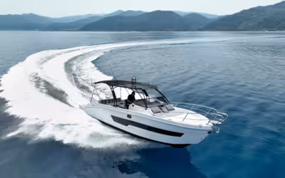 Saver 330 WA for boat charter in Ibiza.