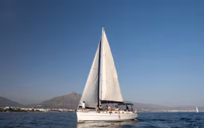 Getaway to the sea aboard a Beneteau Cyclades 39.3 sailboat.