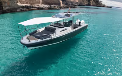 Modern Boat Charter in North Mallorca · Nimbus T9 from Port of Alcudia