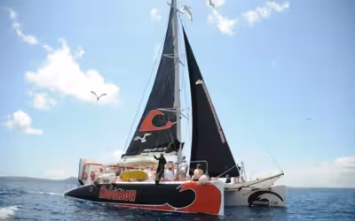 Sailing Catamaran in Puerto Pollença