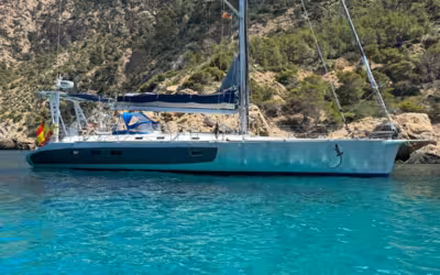 Sail along the South Coast on a Sailboat: 8-hour Day Charter