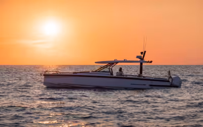 Sport Boat Charter in North Mallorca · Axopar 37 from Port of Alcudia