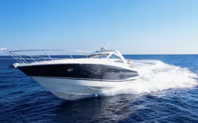 Luxury Sport Yacht Charter in North Mallorca · Sunseeker Portofino 53 from Port of Alcudia